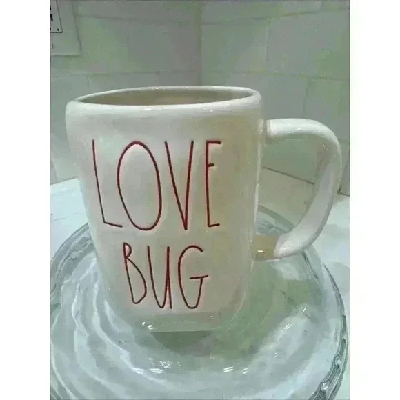 Rae Dunn "LOVE BUG" Coffee Mug - Picture 7 of 9